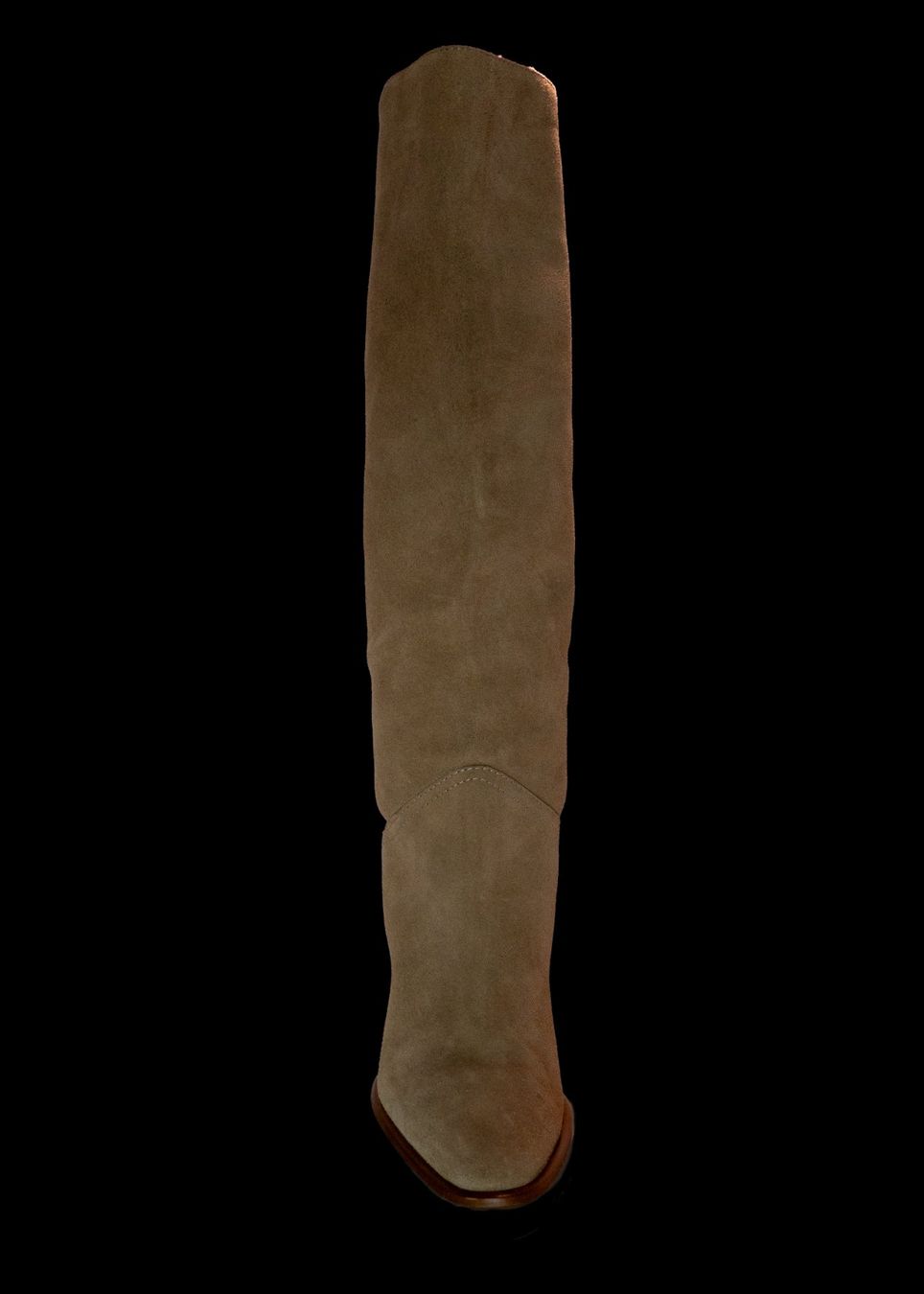 Zara Scarpe da donna: Zara Absatzstiefel aus Veloursleder – Nuovo (secondo la descrizione) da Bülach venduto da deinmica 1
