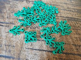 lego 2423 lot de 22 pièces Green Plant Leaves 4 x 3