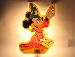 Vintage Micky Maus Wandlampe Disney