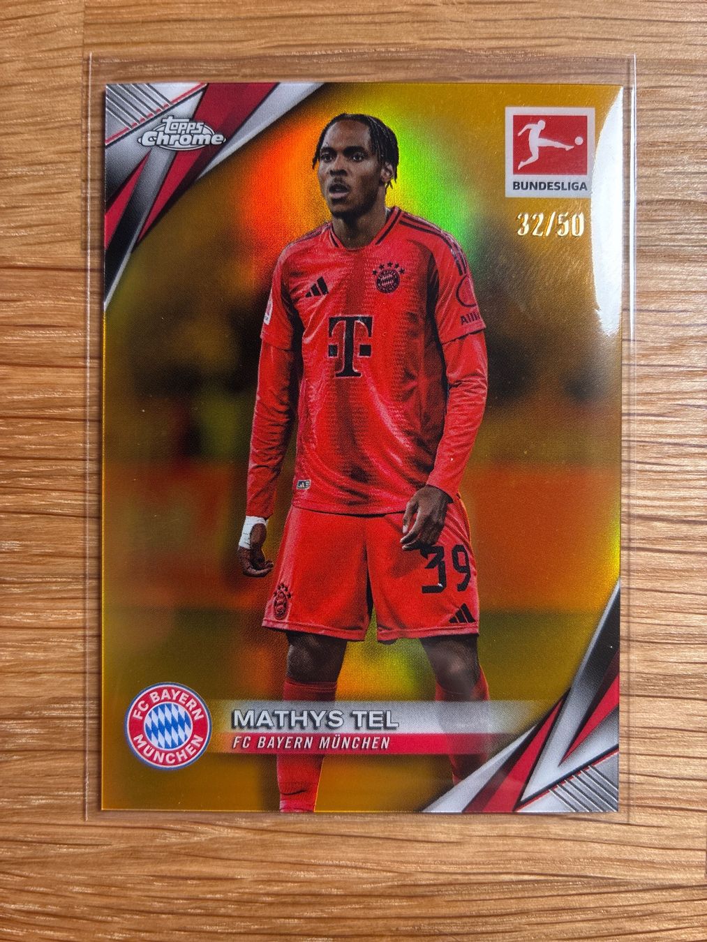 Topps Carte collezionabili: Topps Chrome Mathys Tel /50 – Usato da Wangenried venduto da Garagara