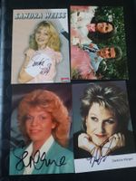 Musik Set  - 4 signierte Autogrammkarten