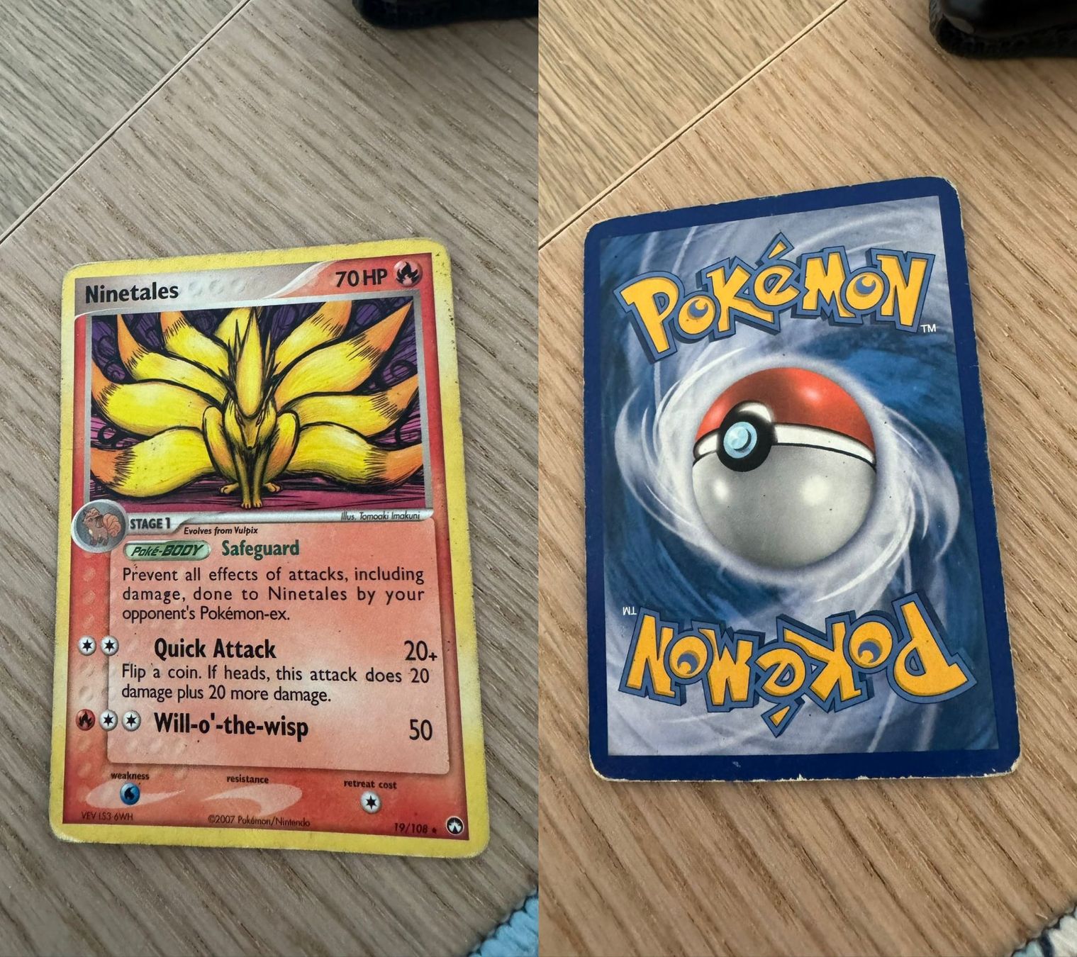 Pokémon Carte collezionabili: Ninetales 19/108 – Usato da Chavannes-Renens venduto da skywalker1942