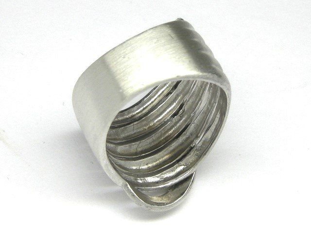 Anelli: breiter Ring Silber 925  / 5-fach / Gr. 61 – Usato da Ermatingen venduto da Decovin 5