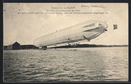 Friedrichshafen, Rückkehr, Landung des 
