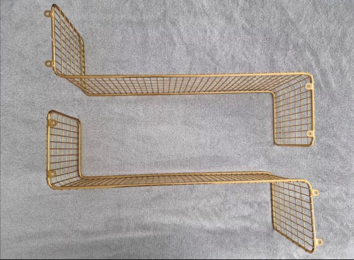 IKEA Wandregal Metall Gold, SkandiStil, Top Zustand! Kaufen auf Ricardo