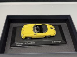 Modellauto Porsche 356 Speedster gelb limitiert 1 von 1200