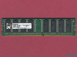 1GB Kingston® DDR333 (PC2700U) CL2.5 (2x)