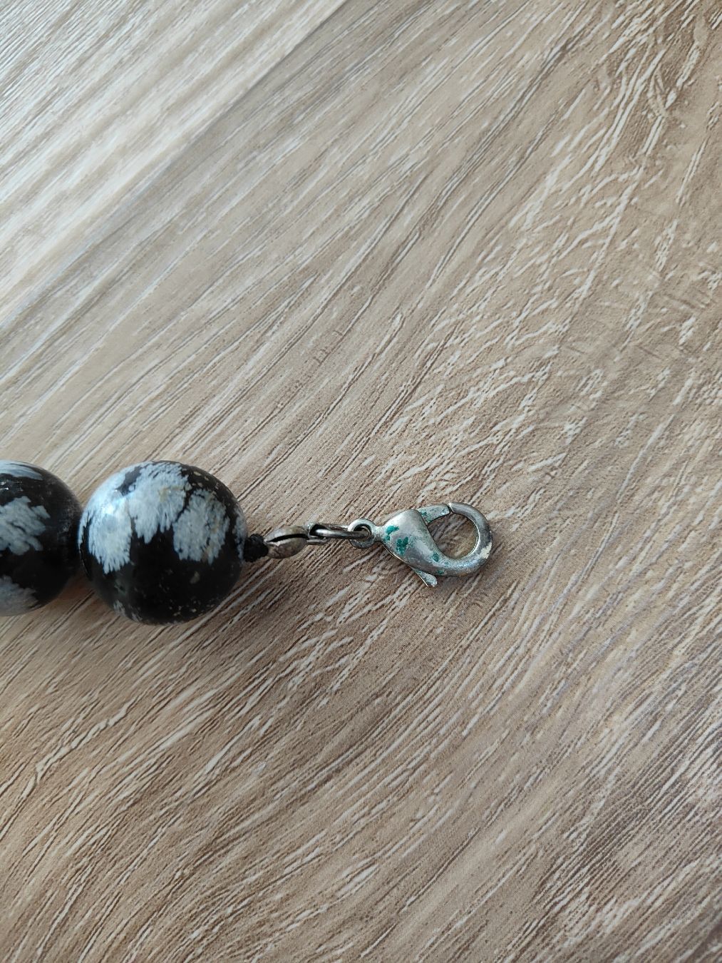 Catenine: Schicke Obsidiansteinkette – Usato da Kriens venduto da Ivana4 1