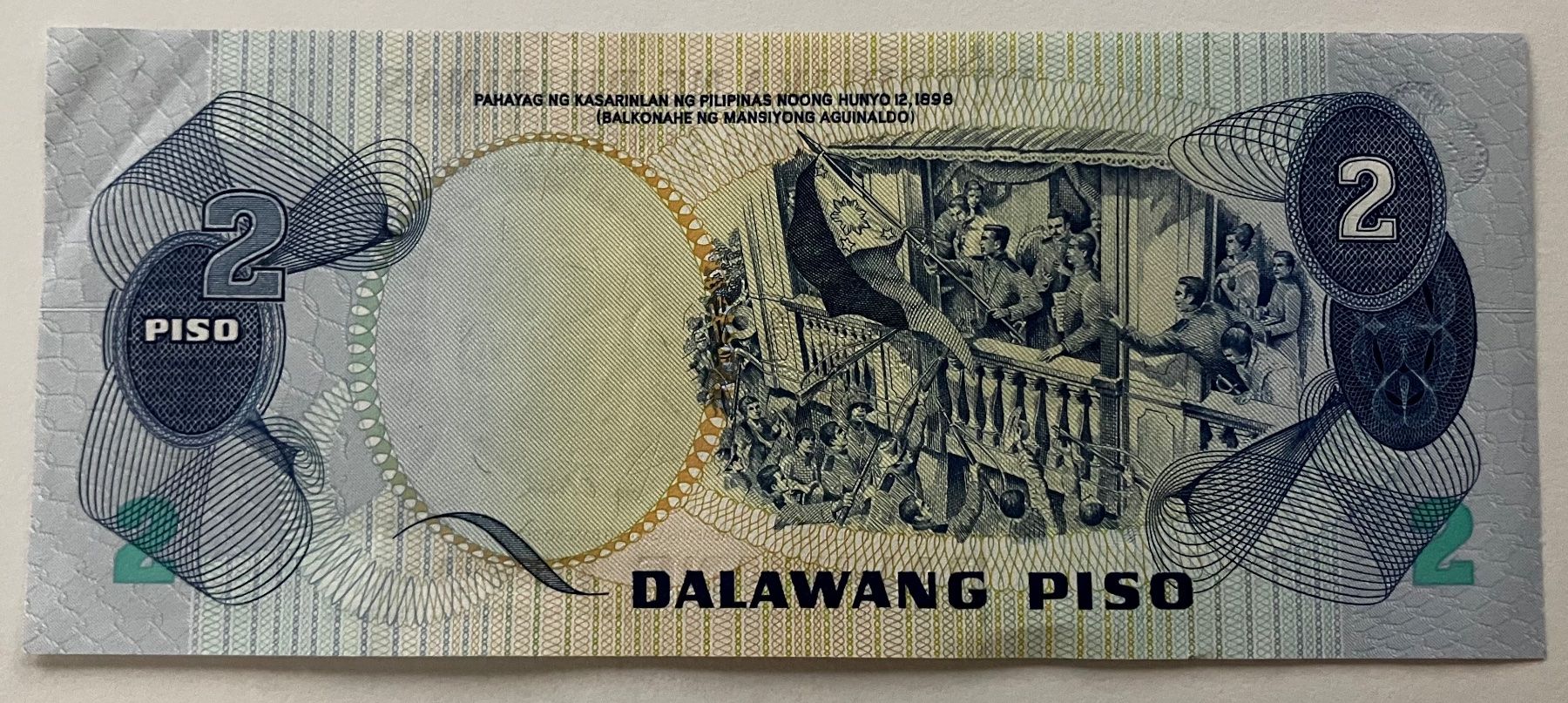 Billets de banque: Philippinen 2 Piso XF – Neuf (Voir description) à Algetshausen par Carrhard 1