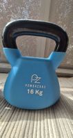 Kettlebell Powerzone 16 kg bleu état d'occasion