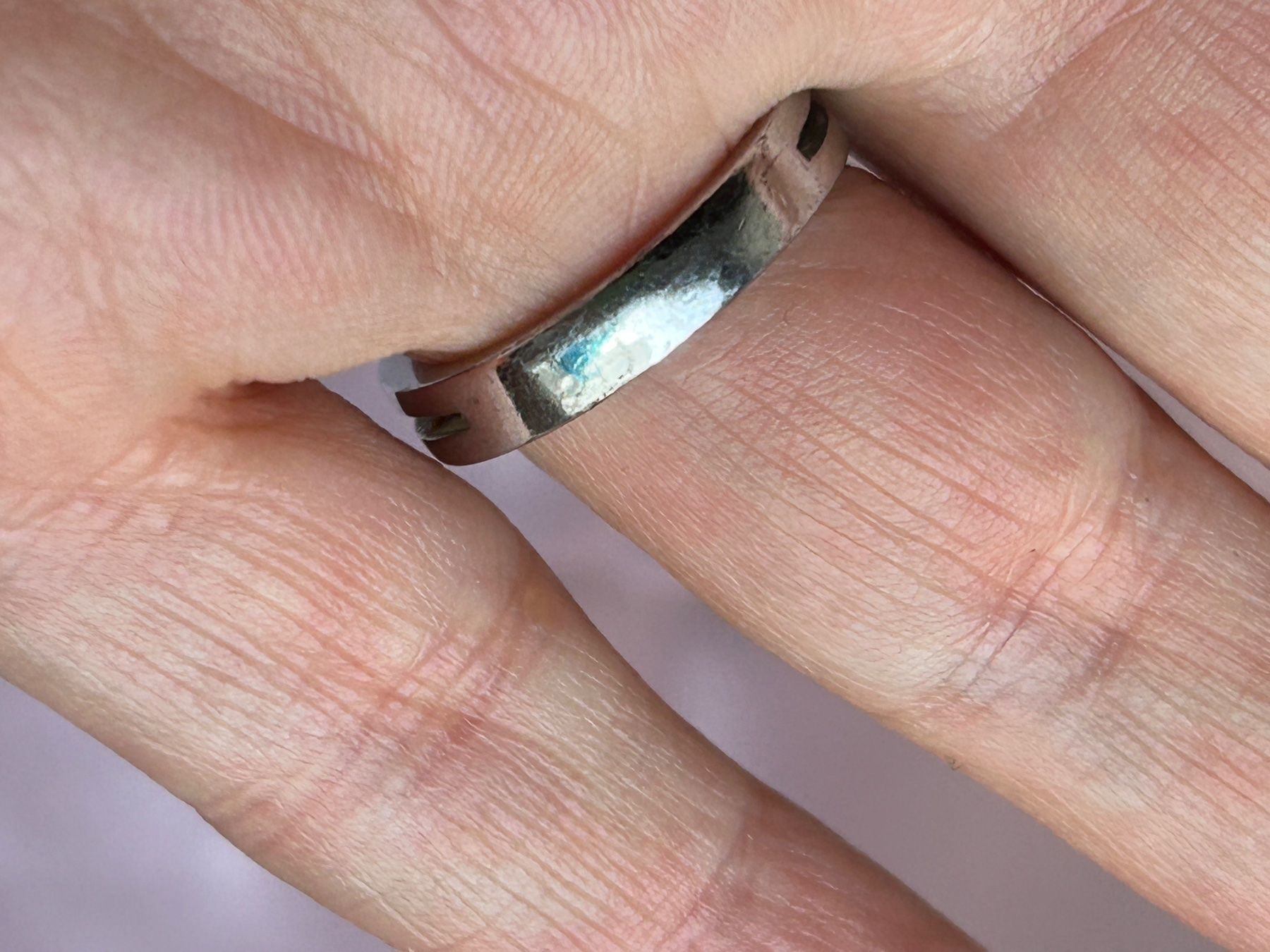 Ringe: Silberring  Classico weiss (53/14) – Gebraucht aus Laufen von Bellavitaboom 3