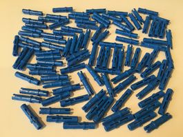 Lego*Technik*100*Verbinder*lang*Pins*blau*R41*MF