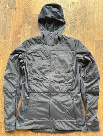 Norrøna falketind alpha90 insulated Zip Hood, S, schwarz