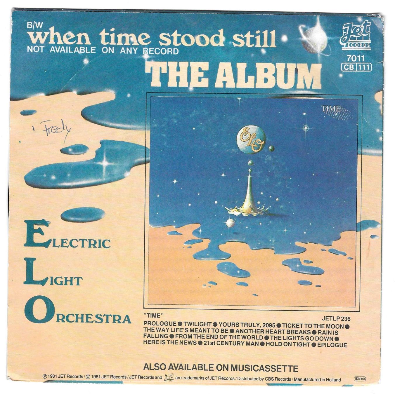 Dischi in vinile: ELECTRIC LIGHT ORCHESTRA  -  HOLD ON TIGHT – Usato da Bex venduto da Giorgiob 1