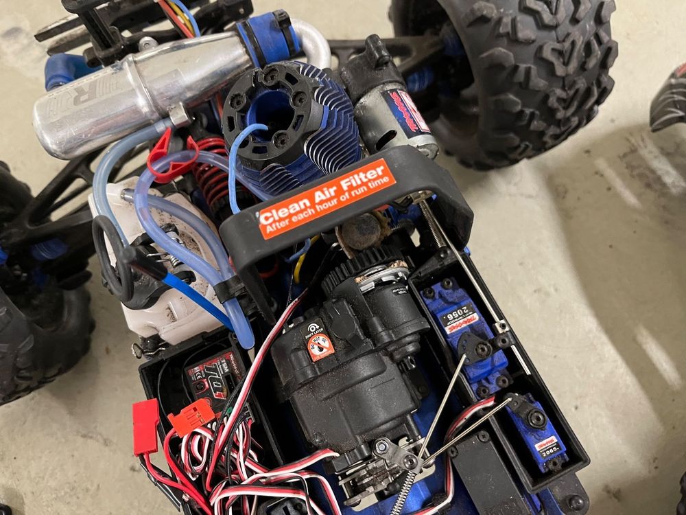 Support Moteur Et Châssis Neuf Pour Traxxas Revo 3.3 / Slayer Pro 4x4 - Référence RR13, Compatible Nitro