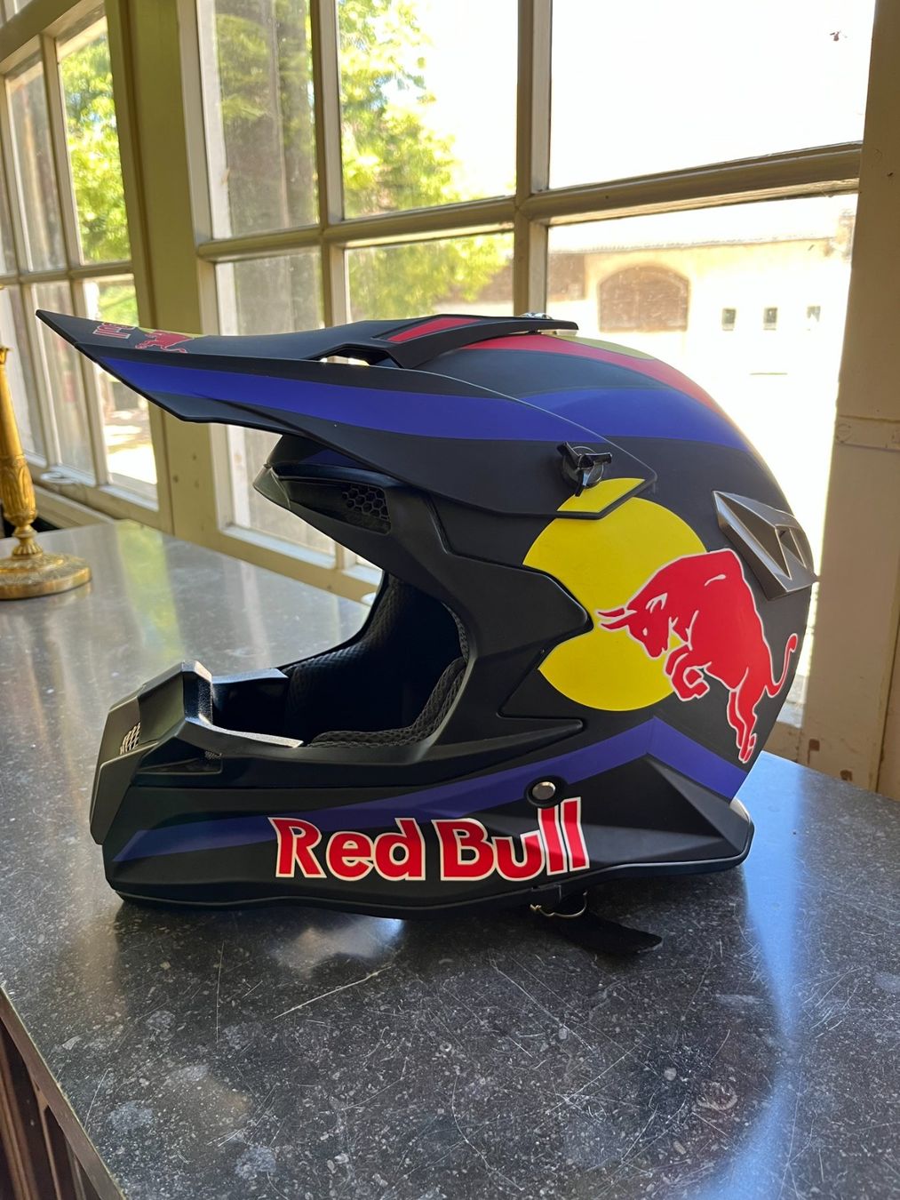 Red Bull Helme & Visiere: Casque Red Bull - Moto / Vélo – Neu (gemäss Beschreibung) aus Erlach von migdep985