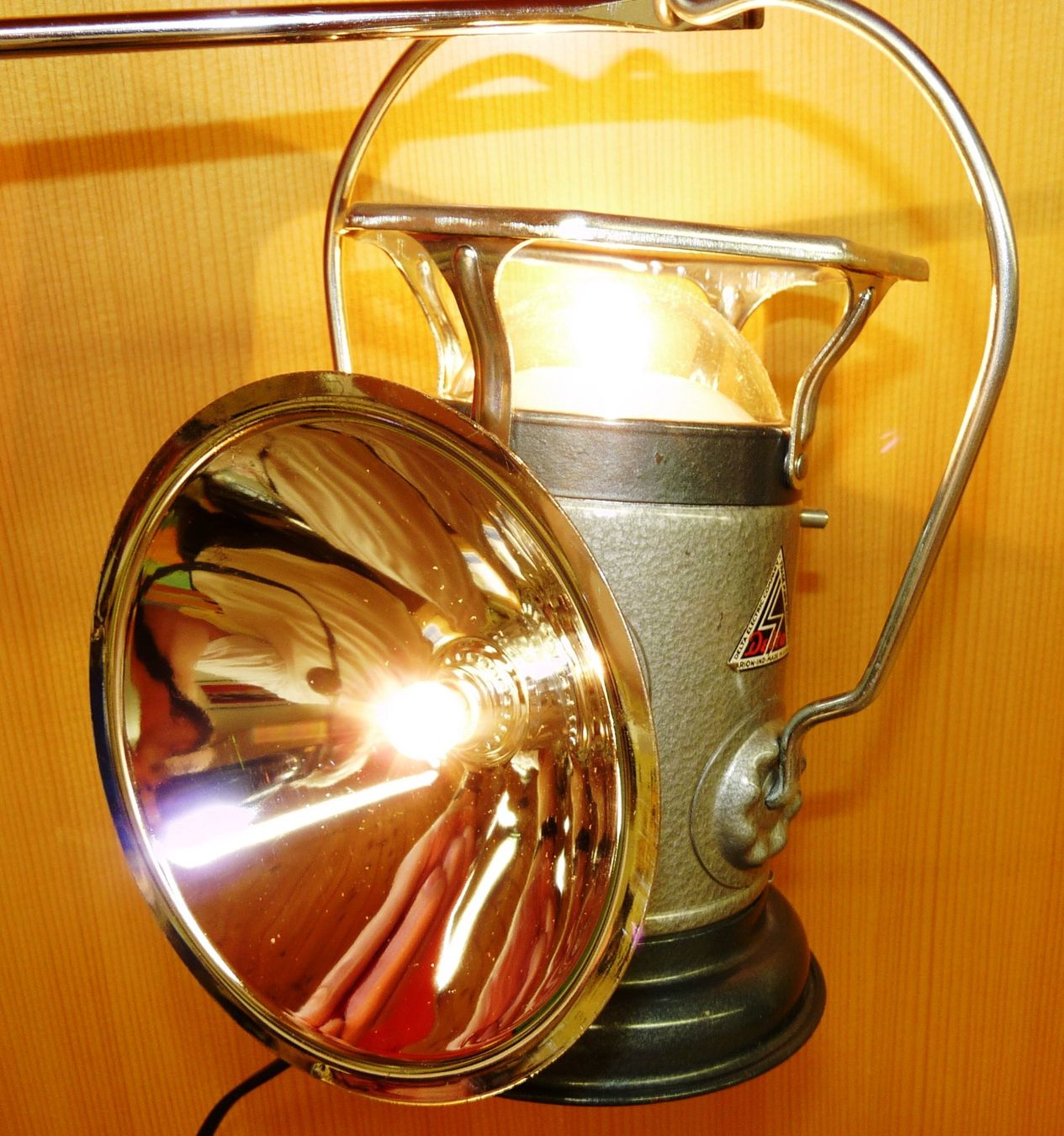 Lampade: Oldtimer Lampe Delta USA restauriert – Usato da Walzenhausen venduto da energieberaten 4