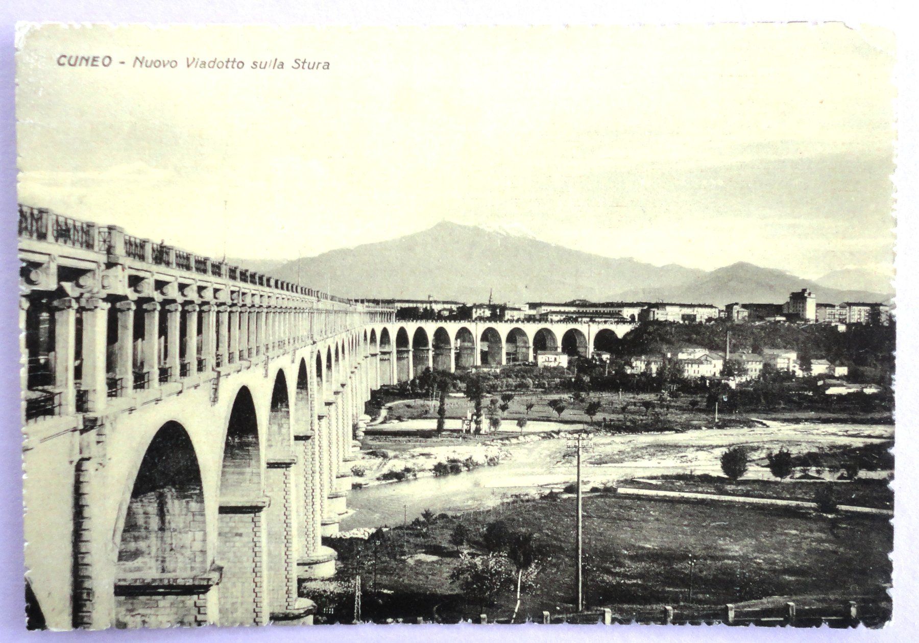 Cartoline postali: Cuneo - Nuovo Viadotto sulla Sture – Difettoso da Fétigny venduto da Billy2miny