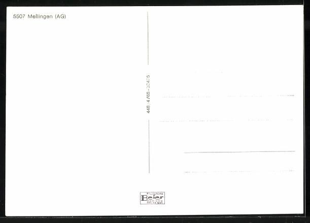 Cartes postales: Mellingen, Totalansicht, Fliegeraufnahme – D'occasion à Berlin par bartko-reher 1