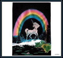 Fahne *Einhorn* - Nr. J-2222
