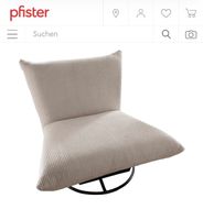 Drehsessel Livetastic Cremona Cord beige