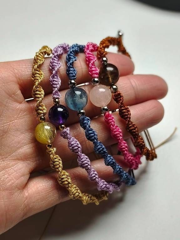 Bracciali & Braccialetti: Bracelet fait main- améthyste – Usato da Ursy venduto da tan_8qdl 2