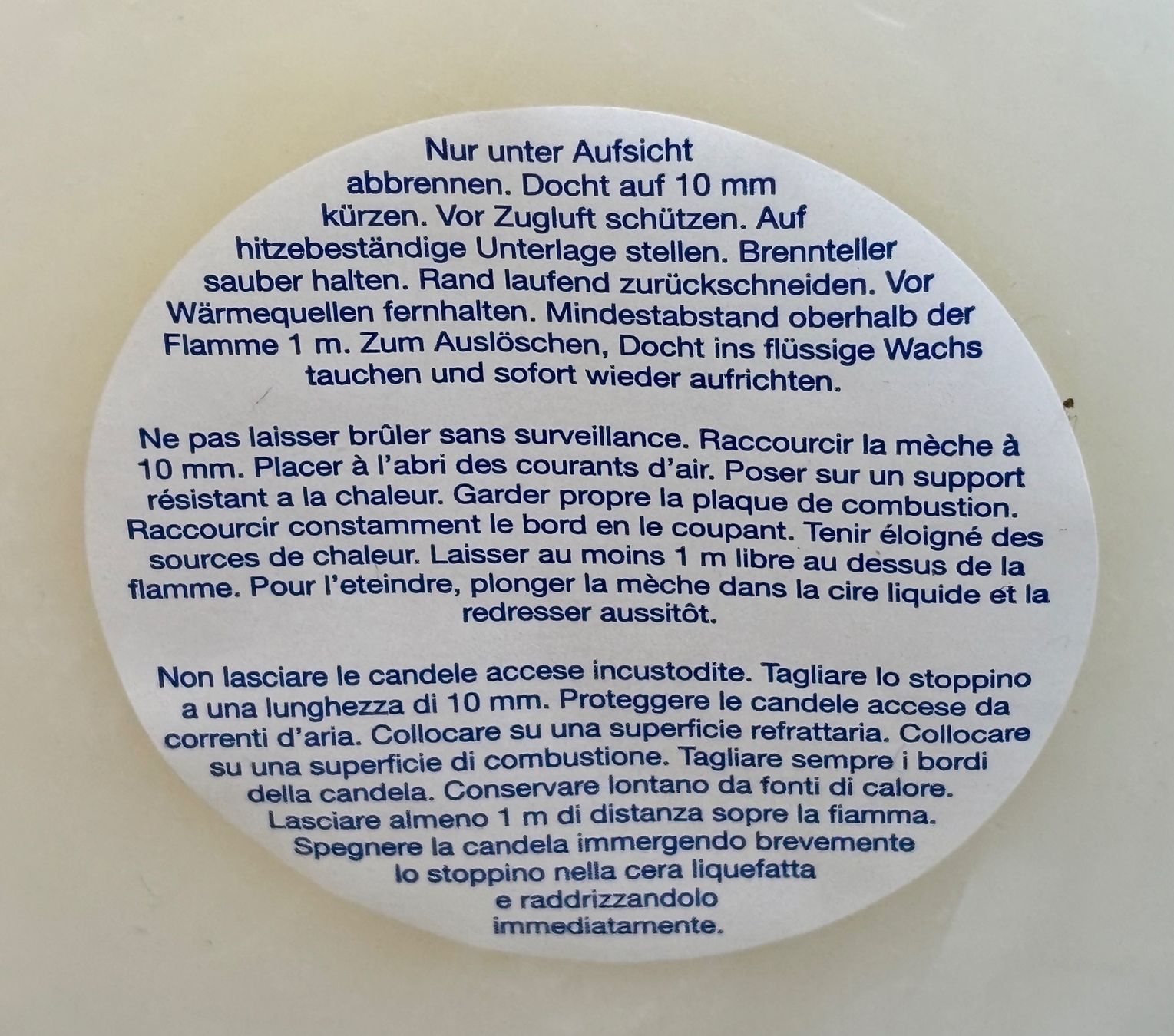Candele: grosse dicke Kerze – Usato da Lüchingen venduto da Eeizo 2