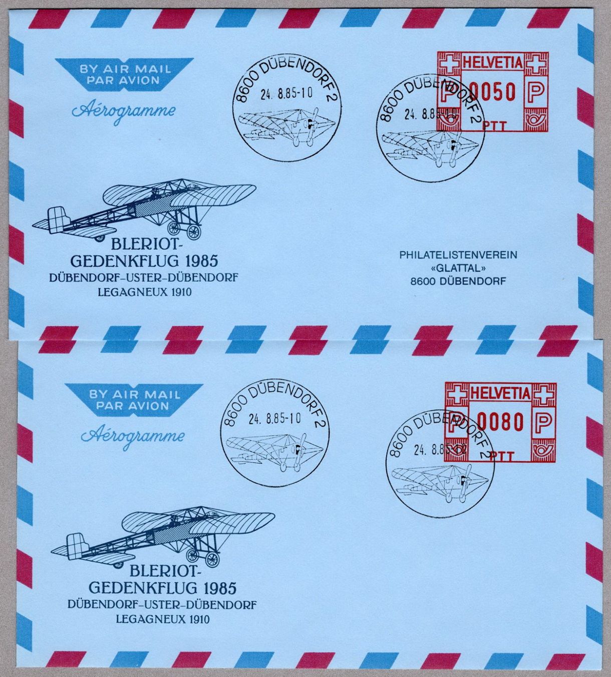 Buste & buste per spedizione: Flugpost – Usato da Vilters venduto da Jere3943
