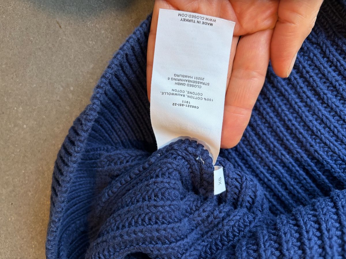 Closed Pullover & Sweatshirts: Pullover mit 3/4 Ärmeln von Closed, XS, 100% Baumwolle  – Gebraucht aus Veysonnaz von b_r_78d9 5
