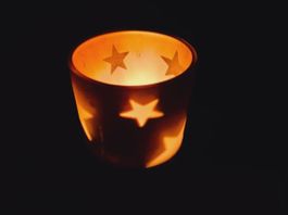 3 x Windlicht/Teelicht Stern gold/grau,Weihnachten