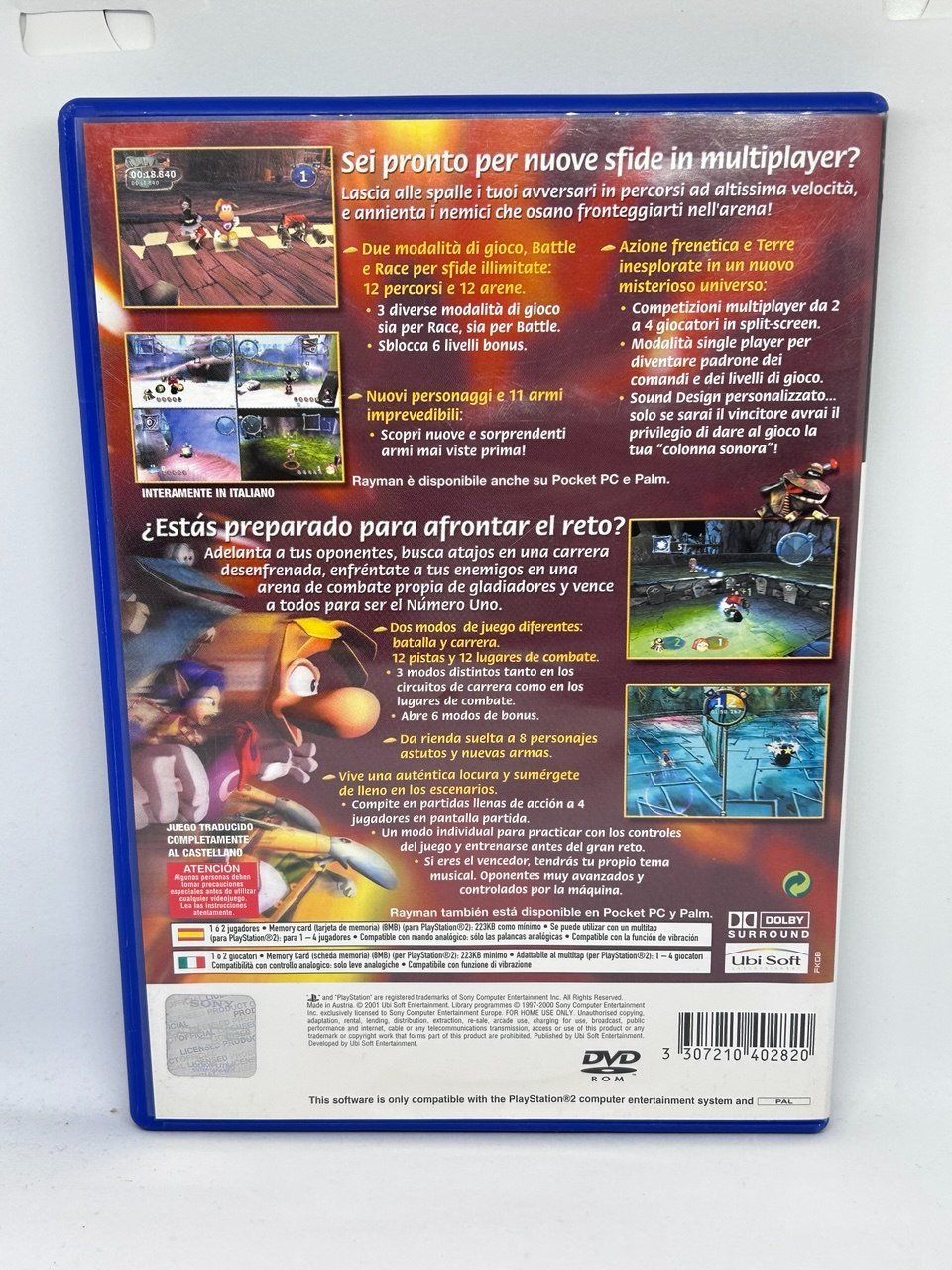 Sony Giochi: Rayman M per PlayStation 2 – Usato da Giubiasco venduto da LorisVale 1