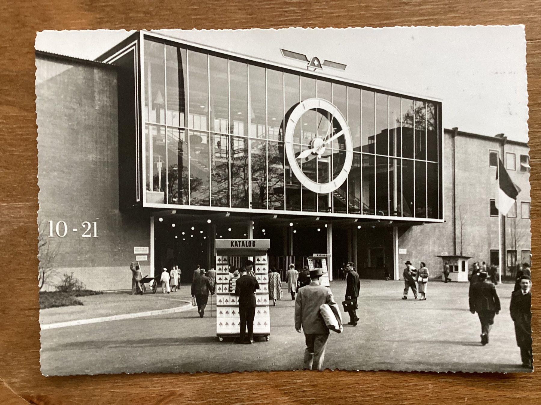Cartoline postali: AK Basel Mustermesse 1955 – Usato da Zürich venduto da tol_b7c7