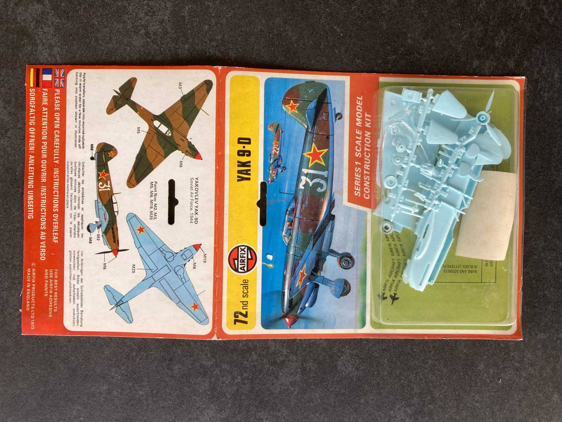 Airfix Kit di modellismo & Modellini statici: VINTAGE: Airfix Yak 9-D 1/72 – Usato da Höri venduto da Treblink 2
