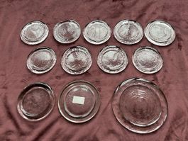 Glas Untersetzer aus Glasi Hergiswil