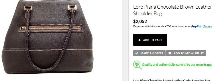 Loro Piana Borse: Loro Piana Tasche / sac – Usato da Collonges venduto da Auganien 3