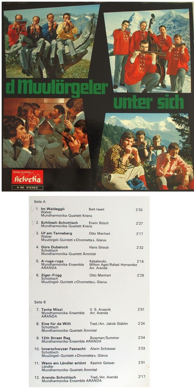 Dischi in vinile: LP: d Muulörgeler unter sich – Usato da Trimmis venduto da Dres2
