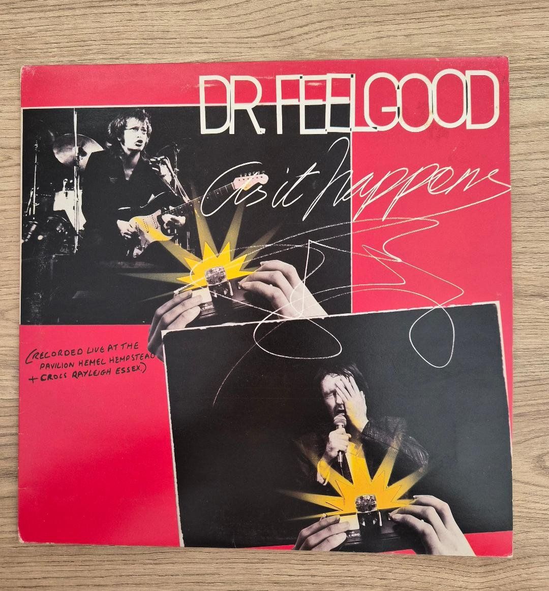 Dischi in vinile: Schallplatte / LP Dr Feelgood "happens" 1979 – Usato da Dielsdorf venduto da Haesi0