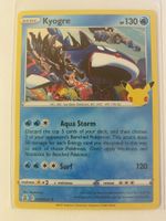 Pokemon Kyogre 003/025 Celebrations EN