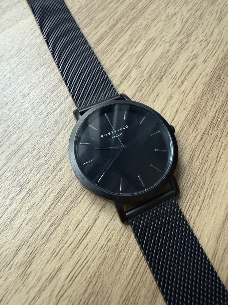 Orologi: Rosefield Uhr schwarz – Usato da Berikon venduto da chuchu