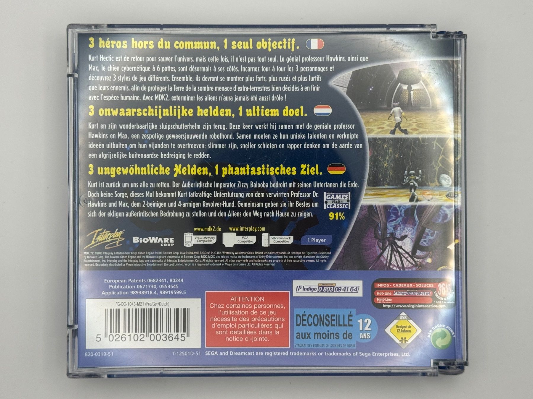 Sega Spiele: Dreamcast MDK 2 – Gebraucht aus Bettlach von awi_7jcb 1