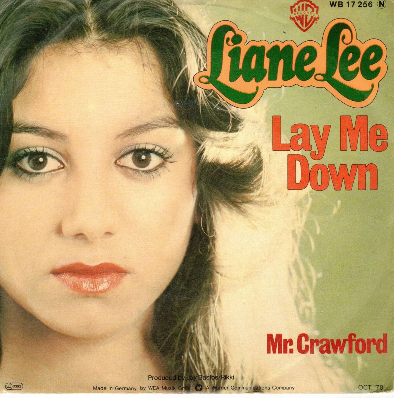 Vinyles: Liane Lee  --  Lay me down  Single7 – D'occasion à Rheinau par asteng