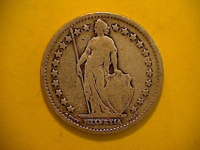 Tutti le monete: 1 Fr. 1906 – Usato da Buchs AG venduto da Ged8 1