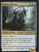 TCG Magic The Gathering MTG UK MKM 206 Granite Witness