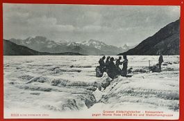 Grosser Aletschgletscher - belebt