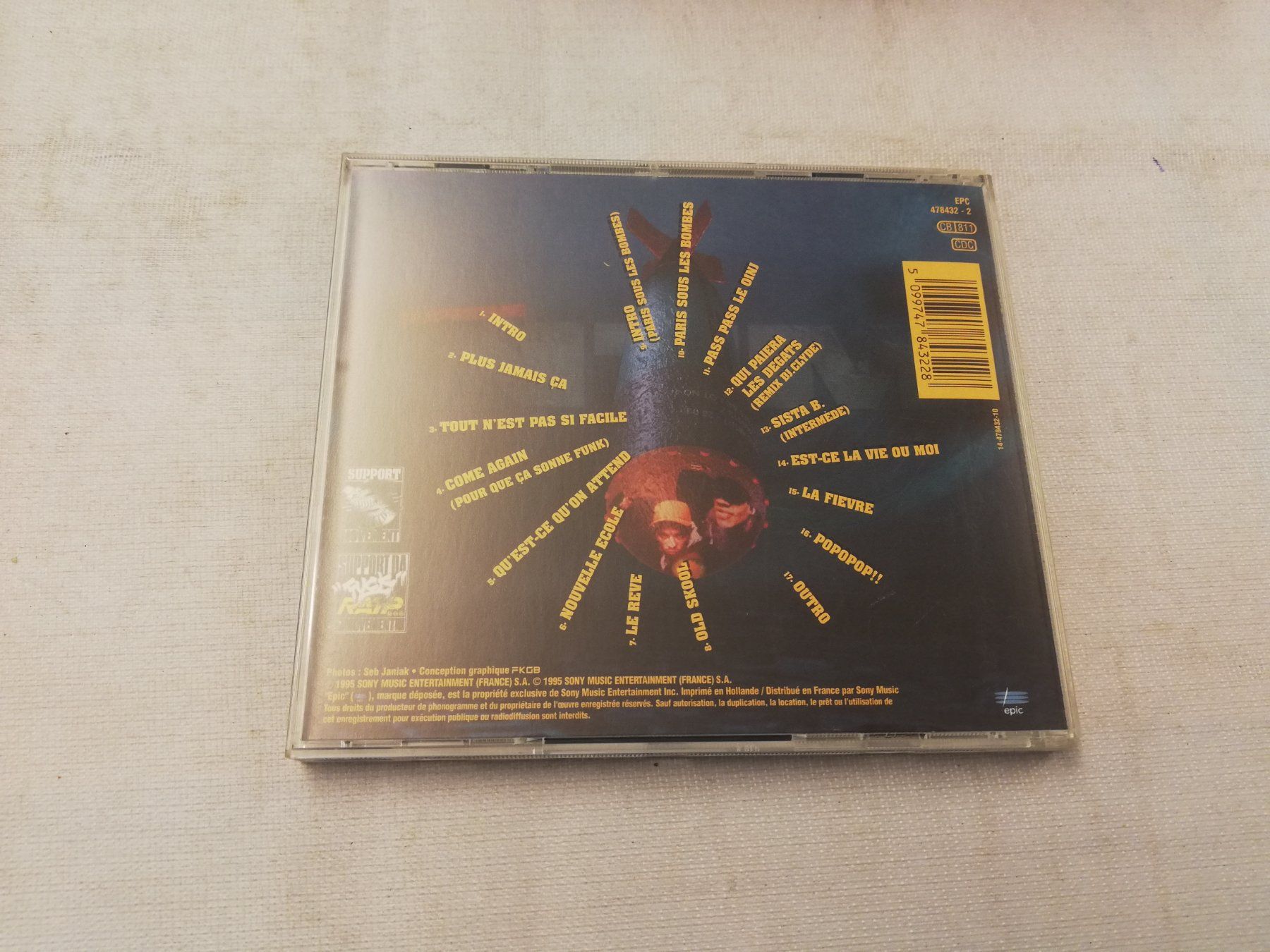 CDs: SUPREME NTM - PARIS SOUS LES BOMBES – D'occasion à Bern par Vinylsound.ch 1