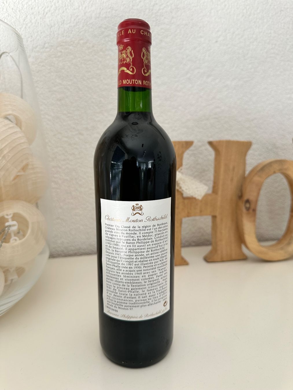 Mouton Rothschild Wein: Château Mouton Rothschild 1997 – Neu (gemäss Beschreibung) aus Yens von Rilou80 5