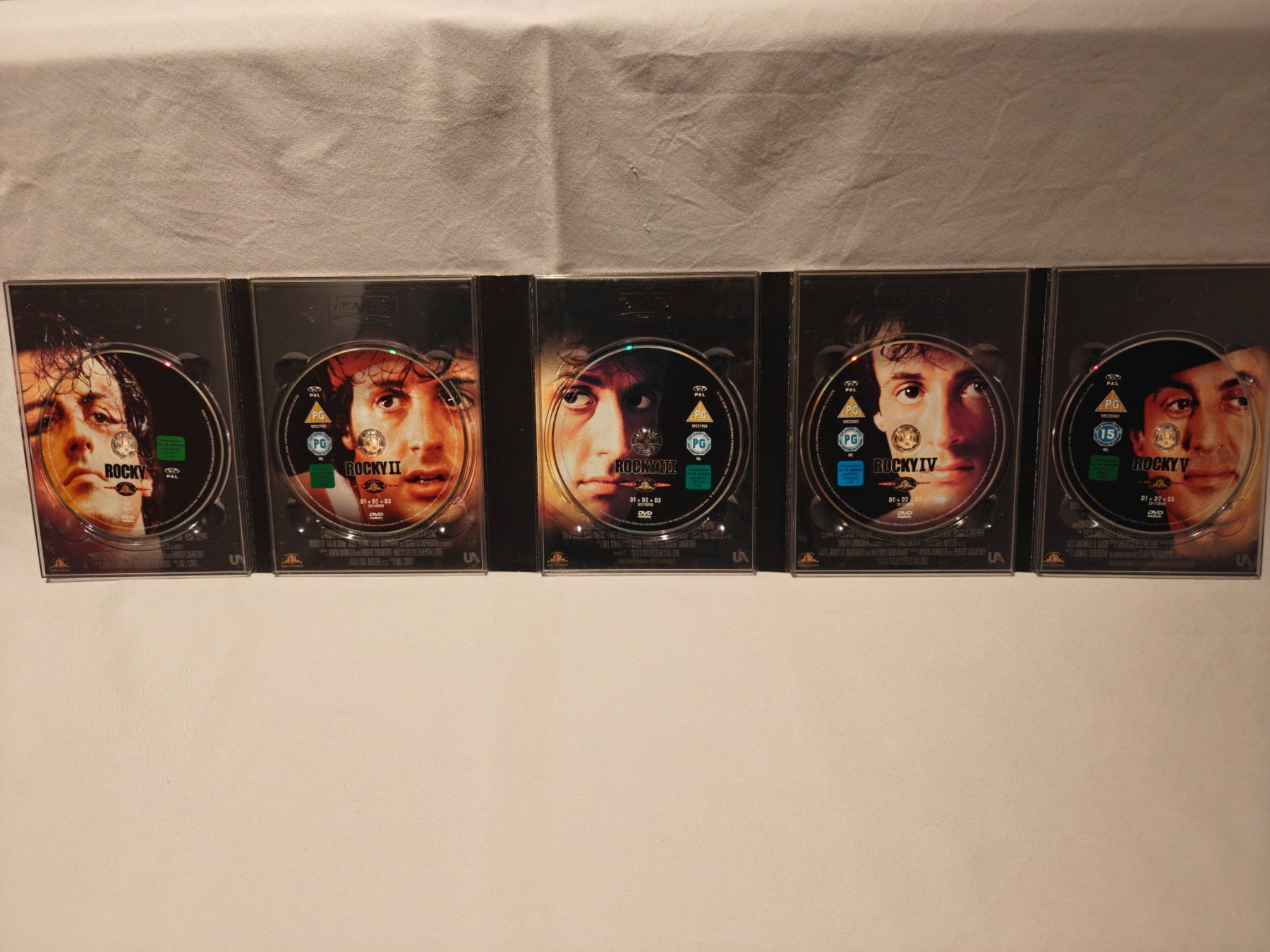 Tous les DVDs: Rocky Collection Sylvester Stallone – D'occasion à Gutenswil par Vulcano21 1