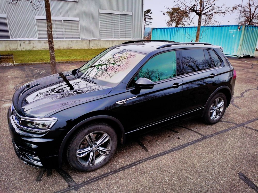 VW Tiguan R-Line Highline 230 PS Black Line (Gebraucht) in Tegerfelden ...