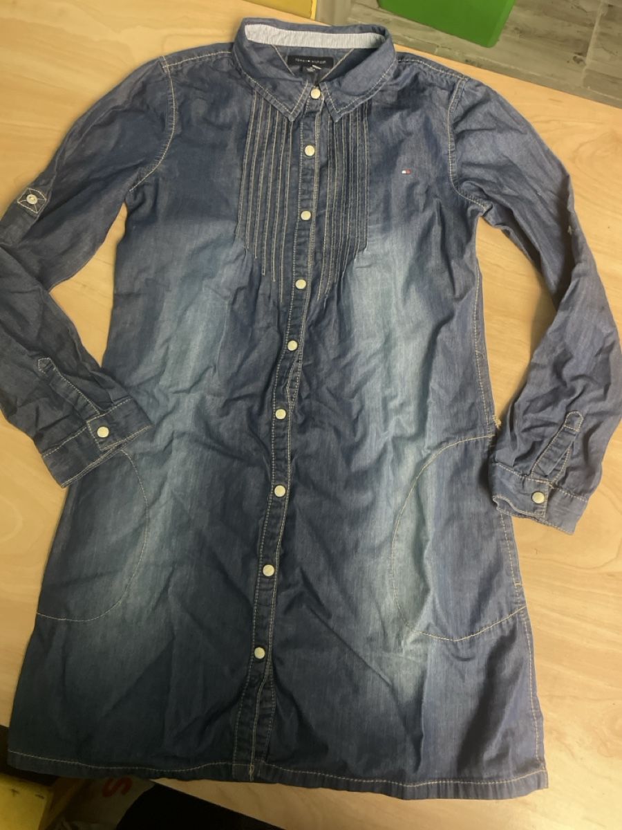 Tommy Hilfiger Kleider & Röcke: Tommy Hilfiger Jeanskleid Gr. 14/164 – Neu (gemäss Beschreibung) aus Obergerlafingen von cabo4