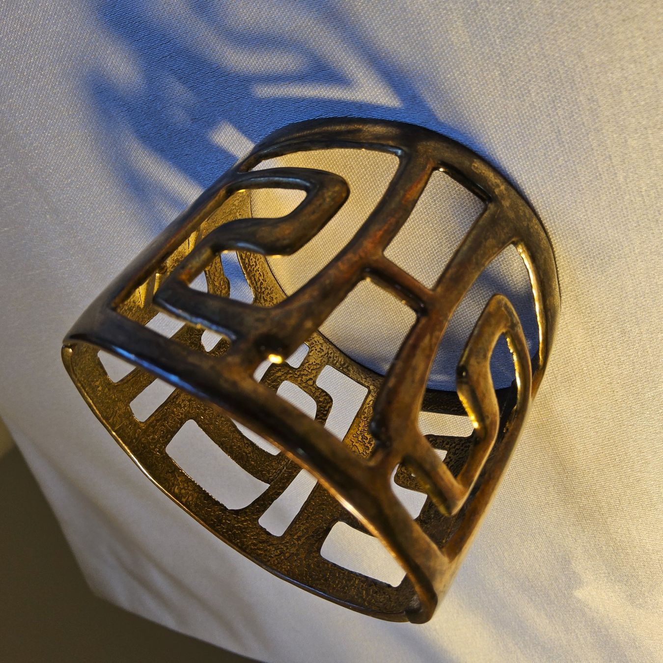 Armbänder & -reifen: Schicker Modernist Armreif Versilbert 50er – Gebraucht aus Zürich von Aleick 8